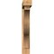 Ekena Millwork Funston Block Smooth Bracket w/ Offset Brace, Western Red Cedar, 5 1/2"W x 36"D x 36"H BKT0604X36X36FST05SWR - alternate 3